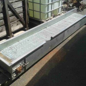 used Conveyor belt with plastic grid