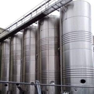 Cuves inox de stockage et vinification d'occasion