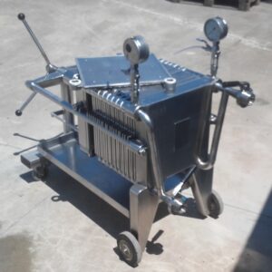Filtro de placas inox AISI 316 de segunda mano