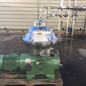 Used Westfalia centrifuge SA 20 06 076 for wine and juices