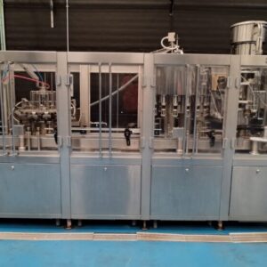 Liña usada de embotellado non isobarica para cerveza 33cl