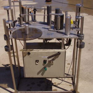 used CDA manual adhesive labeling machine