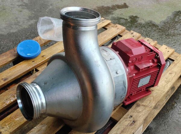 Bomba centrifuga de rodete helicoidal inoxpa RV 100