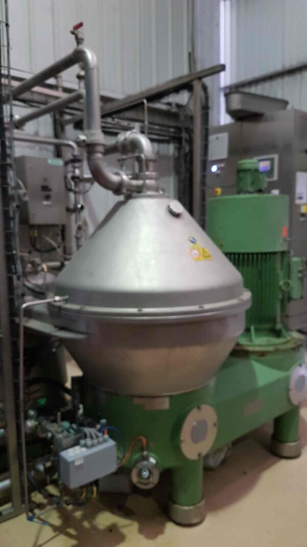 Separadora centrifuga Westfalia SC 70 de segunda mano